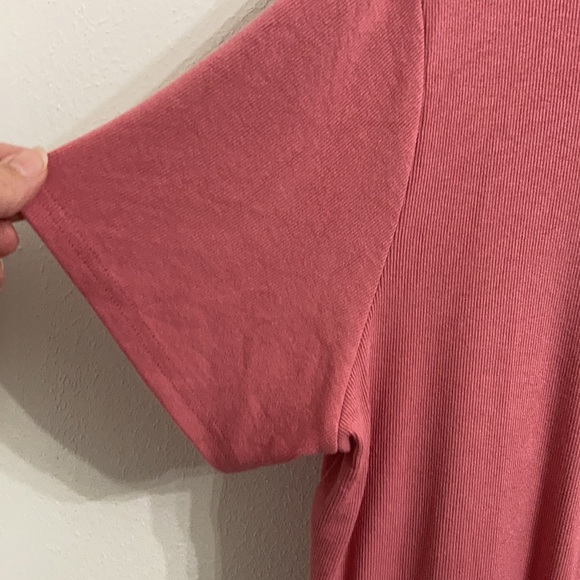 EC Glitzy Girlz Sweetly Simple One Piece Rayon Body Suit in Blush Plus Size 3X - Picture 5 of 9